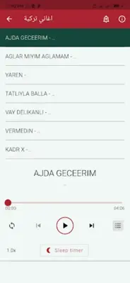 Turkish songs without Net android App screenshot 1